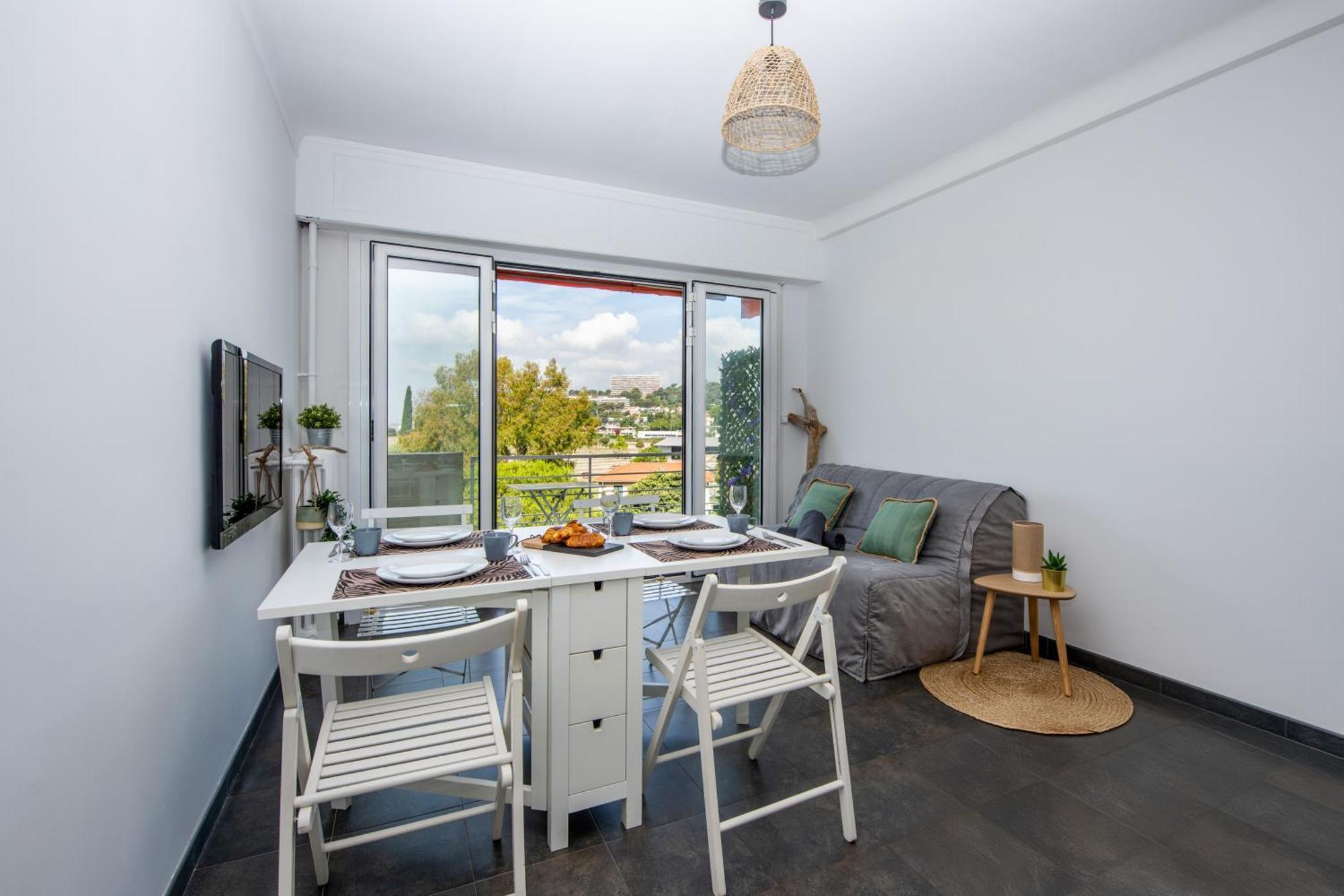 Appartement Vue Mer Cagnes-sur-Mer Luaran gambar