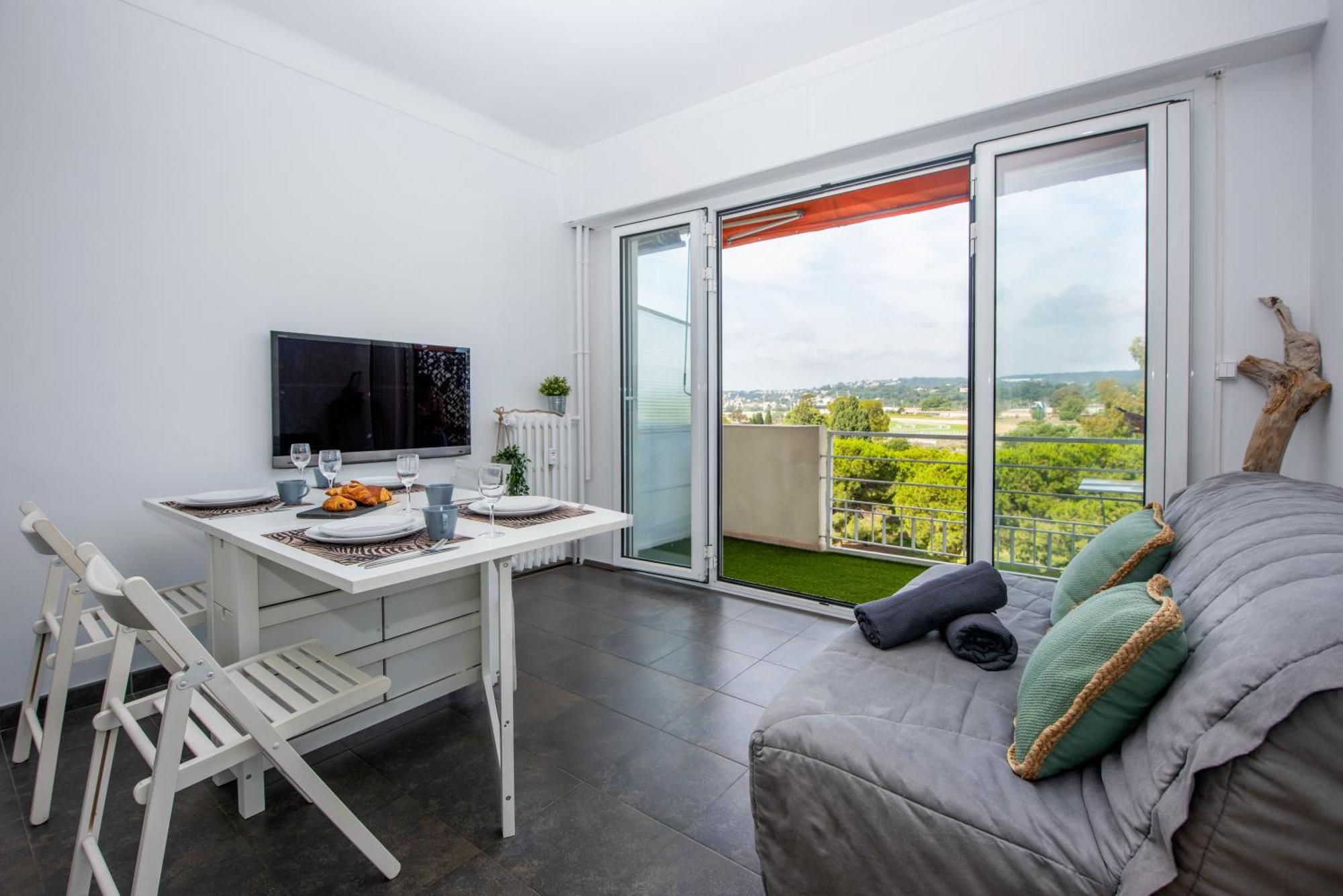 Appartement Vue Mer Cagnes-sur-Mer Luaran gambar