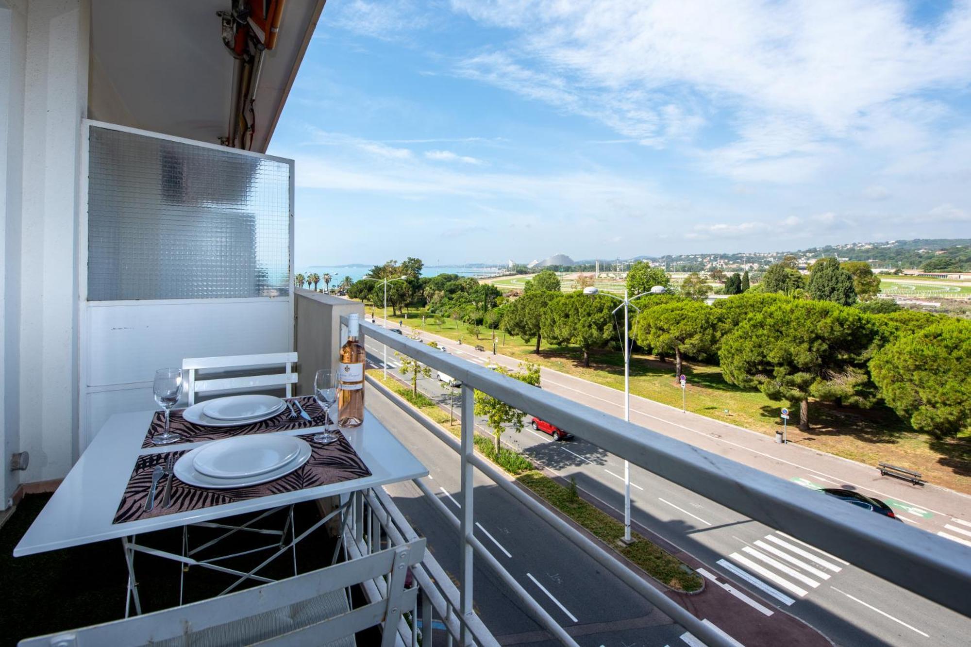 Appartement Vue Mer Cagnes-sur-Mer Luaran gambar
