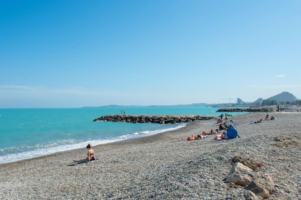 Appartement Vue Mer Cagnes-sur-Mer Luaran gambar