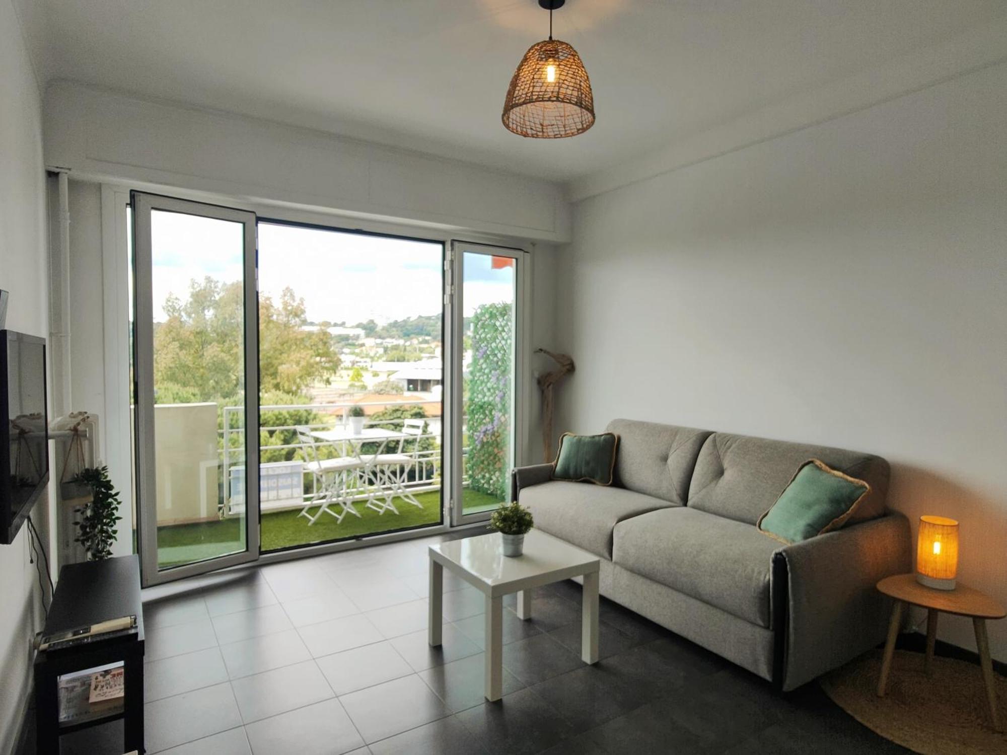 Appartement Vue Mer Cagnes-sur-Mer Luaran gambar